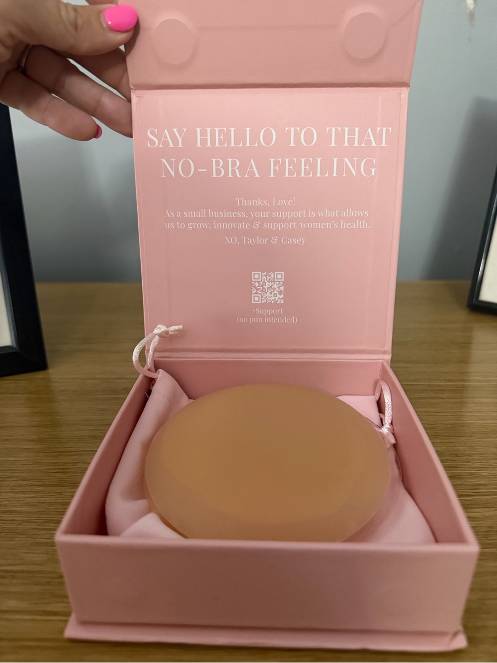 CAKES Silicone Nipple Cover Pastel Pink Packaging
